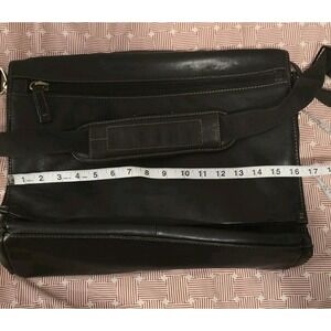 Kenneth Cole Reaction Laptop‎ Messenger Laptop Briefcase Genuine Pebbled leather